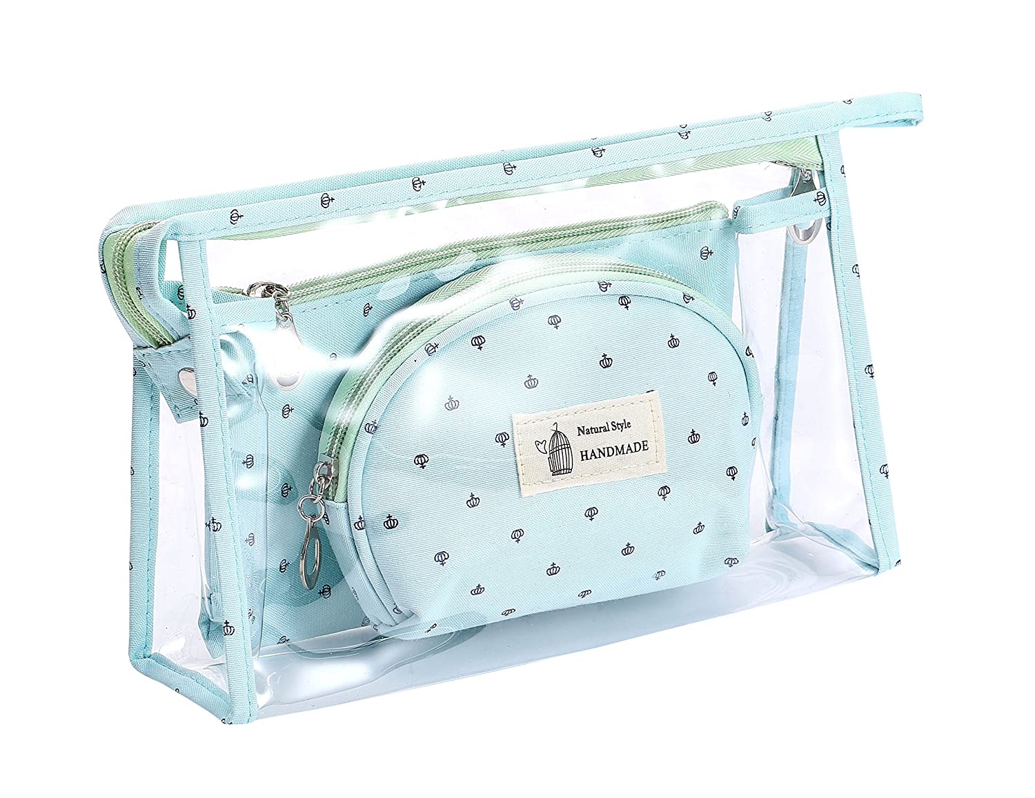 🆕 Gucci Beauty Cosmetic Pouch / Case to Crossbody Bag Purse, Blue, New  Handbag